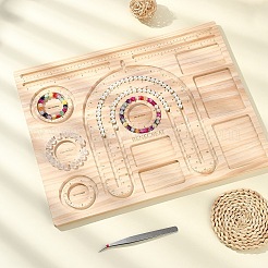1Pc Bamboo Bead Design Board&nbsp;TOOL-YW0001-41