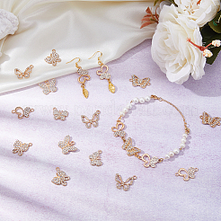 DIY Butterfly Jewelry Making Finding Kit&nbsp;DIY-FH0006-90