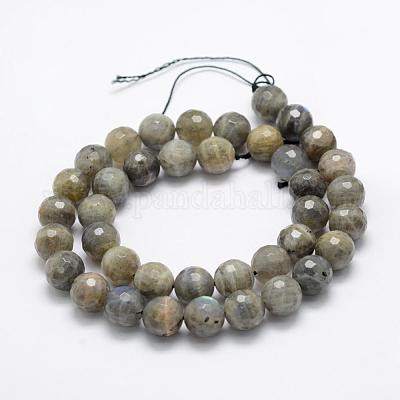 Natural Labradorite Beads Strands&nbsp;G-P322-32-4mm-1