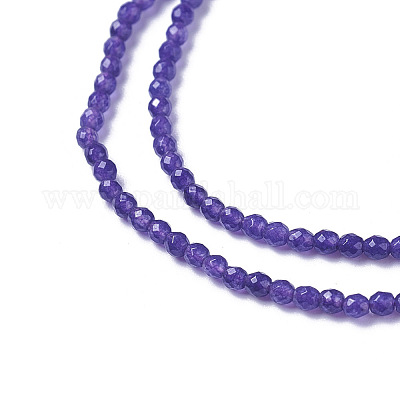 Natural White Jade Beads Strands&nbsp;G-F596-46-3mm-1