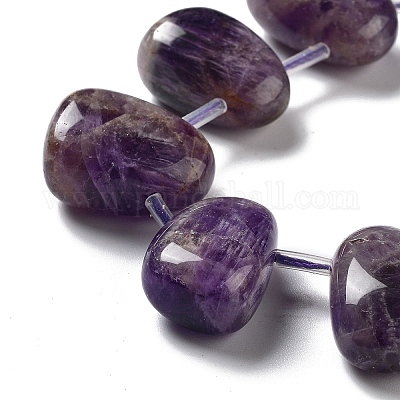 Natural Amethyst Beads Strands&nbsp;G-P528-E06-01-1