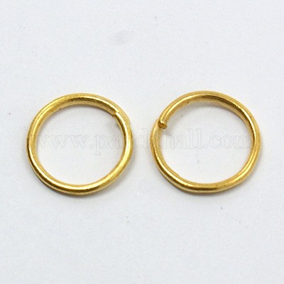 1 Box Brass Open Jump Rings&nbsp;KK-X0059-G-B-1