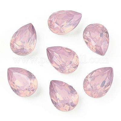 Pointed Back Resin Rhinestone Cabochons&nbsp;RESI-T014-10x14mm-A10-1