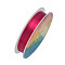 Copper Jewelry Wire, Long-Lasting Plated, Crimson, 24 Gauge, 0.5mm, about 26.24 Feet(8m)/roll
