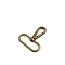 Alloy Swivel Clasps, Oval, Antique Bronze, 50mm