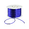 Nylon Satin Rattail Cords, Beading Threads for Bracelet Jewelry Making Chinese Knot Macrame Craft, Dark Blue, 1mm, 100yards/roll