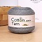 Cotton Yarn, for DIY Crochet Crafts, Gray, 2.5~3mm