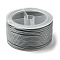 Polyester Braided Cords, for Jewelry Making Beading Crafting, Light Steel Blue, 2mm, about 21.87 yards(20m)/roll