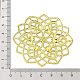 Rack Plating Iron Filigree Cabochons&nbsp;IFIN-Q134-14G-3