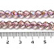 Electroplate Glass Beads Strands&nbsp;GLAA-A014-02C-4