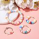 Handmade Polymer Clay Beads&nbsp;CLAY-R067-4.0mm-44-6