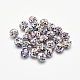 Handmade Polymer Clay Rhinestone Beads&nbsp;RB-L030-18C-8mm-1