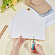 Cap Brim Plastic Board&nbsp;DIY-WH0591-246B-02-3