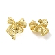 Brass Stud Earrings&nbsp;EJEW-B045-01G-1