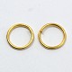 1 Box Brass Open Jump Rings&nbsp;KK-X0059-G-B-4