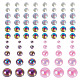 Half Round ABS Plastic Cabochons&nbsp;FIND-TAC0038-08D-1