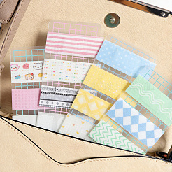 45Pcs 3 Colors Plastic Tape Sample Board&nbsp;DIY-CP0013-97