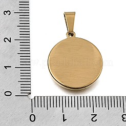 304 Stainless Steel Pendants&nbsp;STAS-G400-03G-02
