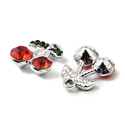 UV Plating Alloy Rhinestone Pendants&nbsp;FIND-A054-05B-S