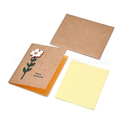 Kraft Paper Happy Birthday Card&nbsp;TH-K001-01