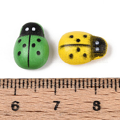 Natural Spray Painted Self-adhesive Cabochons&nbsp;WOOD-N018-03A-M