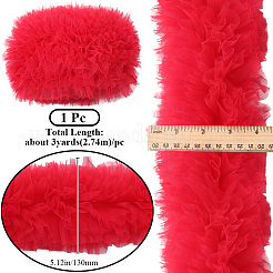 3 Yards Polyester Pleated Lace Trim&nbsp;OCOR-CY0001-02C