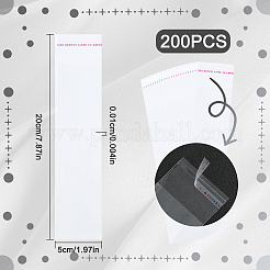 2 Bags Transparent OPP Cellophane Packaging Bags&nbsp;OPP-SP0001-01