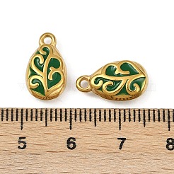 304 Stainless Steel Enamel Charms&nbsp;STAS-Z140-09G