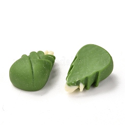 Opaque Resin Cabochons&nbsp;RESI-G018-04