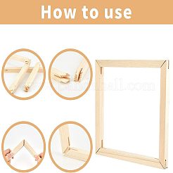 Solid Wood Stretcher Bars&nbsp;DIY-WH0188-15C