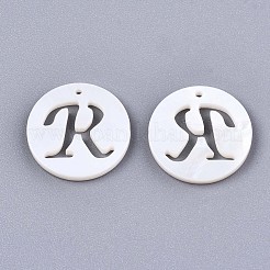 Natural Freshwater Shell Charms&nbsp;X-SHEL-S276-119R