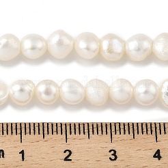 Natural Cultured Freshwater Pearl Beads Strands&nbsp;PEAR-A006-04D