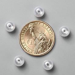 ABS Plastic Imitation Pearl Ball Beads&nbsp;X-MACR-A004-8mm-01