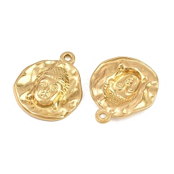Buddhist 304 Stainless Steel Pendants&nbsp;STAS-E524-03G