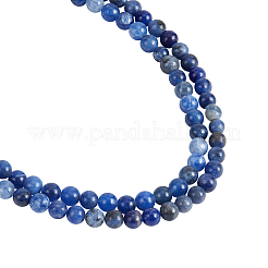 4 Strands Natural Sodalite Beads Strands&nbsp;G-NB0004-97