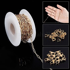 DIY Chain Bracelet Necklace Making Kit&nbsp;DIY-SC0021-32G