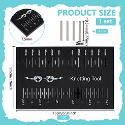 Rectangle Acrylic Bead Spacing Tool&nbsp;DIY-BC0014-75