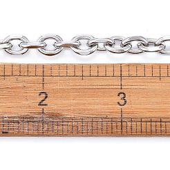 Tarnish Resistant 304 Stainless Steel Cable Chains&nbsp;CHS-P007-27P-05