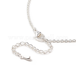 Glass Seed Beaded Cross Tassel Pendant Necklaces&nbsp;NJEW-MZ00011-02