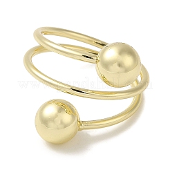 Brass Wrap Rings&nbsp;RJEW-Q778-43G