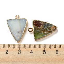 Natural Chrysoprase Pendants&nbsp;G-M431-11G-A