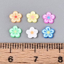 Flower Handmade Polymer Clay Cabochons&nbsp;CLAY-T022-11A
