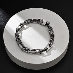 304 Stainless Steel Cable Chains Bracelets for Men&nbsp;BJEW-U017-01P