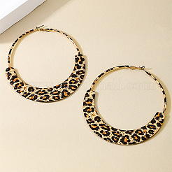 Alloy Hoop Earrings&nbsp;FS-WG2CD13-01