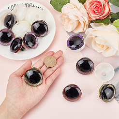 10 Sets 5 Colors Plastic Craft Eyes&nbsp;KY-OC0001-27B
