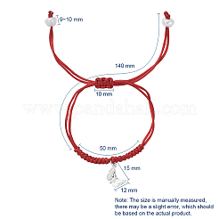 Adjustable Braided Bead Bracelets&nbsp;BJEW-JB04866