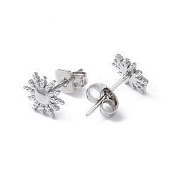 Non-Tarnish 304 Stainless Steel Stud Earring for Women&nbsp;EJEW-I285-20P