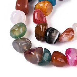 Natural Agate Beads Strands&nbsp;G-T142-66