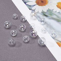 Round Mechanized Blown Glass Globe Beads&nbsp;BLOW-PH0001-11
