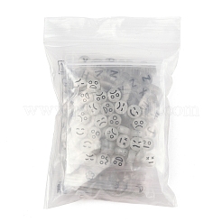200Pcs Flat Round Acrylic Beads&nbsp;TACR-FS0001-53